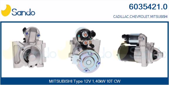  MOTORINO AVVIAMENTO  CADILLAC.CHEVROLET
