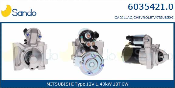 MOTORINO AVVIAMENTO  CADILLAC.CHEVROLET