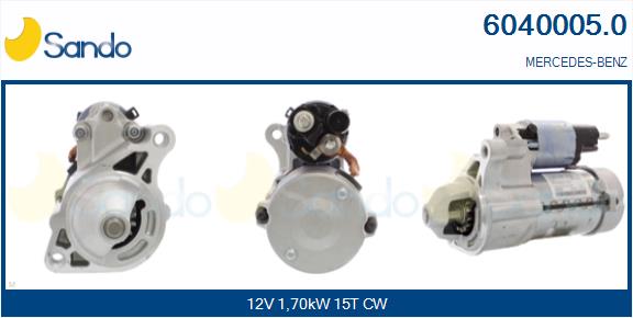 Motorino d'avviamento SANDO 6040005.0