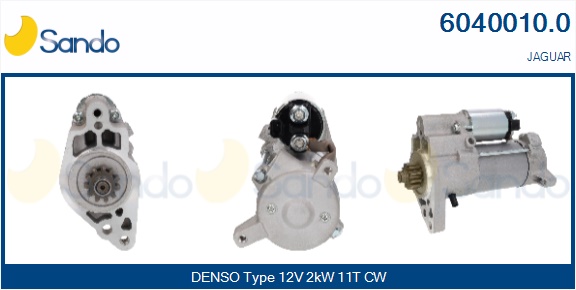 Motorino d'avviamento SANDO 6040010.0
