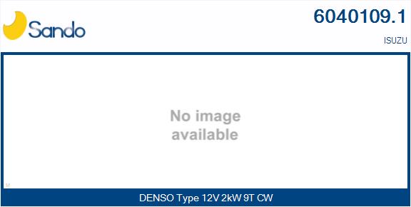Motorino d'avviamento SANDO 6040109.1