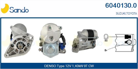 Motorino d'avviamento SANDO 6040130.0