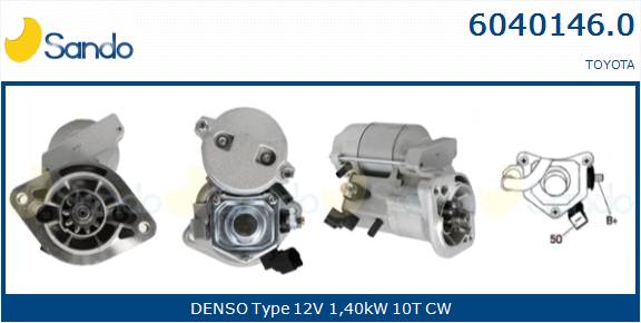  MOTORINO AVVIAMENTO (ADATTABILE) TOYOTA CARINA 2.0TD -97