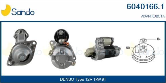 Motorino d'avviamento SANDO 6040166.1