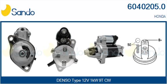  MOTORINO AVVIAMENTO (ADATTABILE) HONDA CR-V 2.0 -02