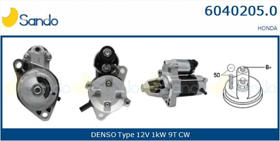  MOTORINO AVVIAMENTO (ADATTABILE) HONDA CR-V 2.0 -02