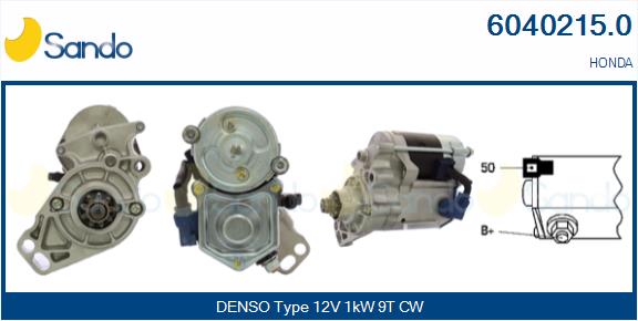 Motorino d'avviamento SANDO 6040215.0