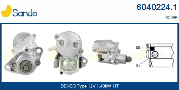 Motorino d'avviamento SANDO 6040224.1