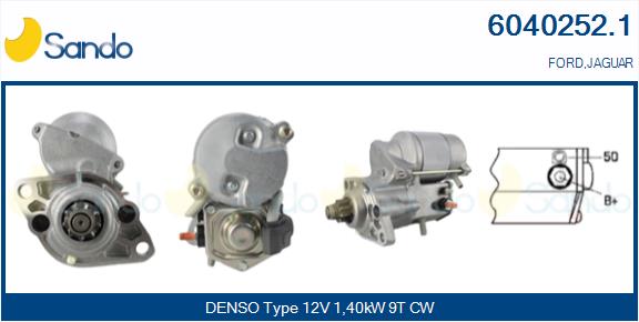 Motorino d'avviamento SANDO 6040252.1