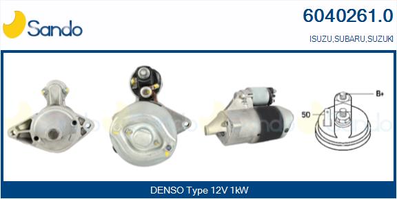 Motorino d'avviamento SANDO 6040261.0