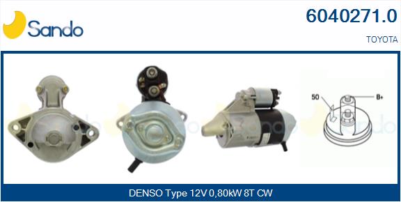 Motorino d'avviamento SANDO 6040271.0