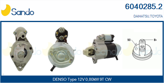 Motorino d'avviamento SANDO 6040285.2