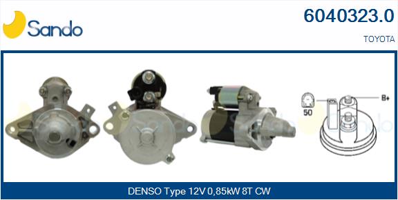  MOTORINO AVVIAMENTO (ADATTABILE) TOYOTA YARIS 1.0 -20