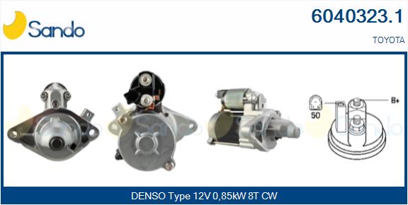  MOTORINO AVVIAMENTO (ORIGINALE) TOYOTA