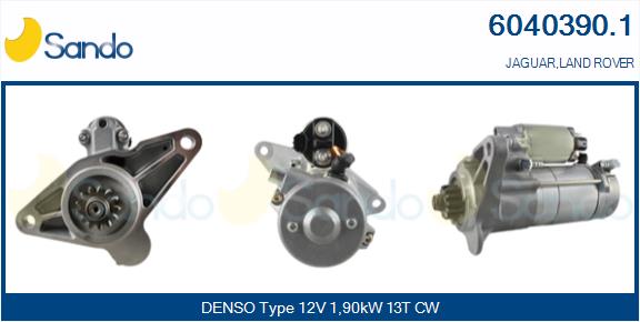 Motorino d'avviamento SANDO 6040390.1