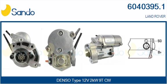 Motorino d'avviamento SANDO 6040395.1