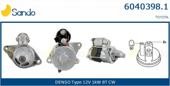  MOTORINO AVVIAMENTO (ORIGINALE) TOYOTA IQ 1.0 -15