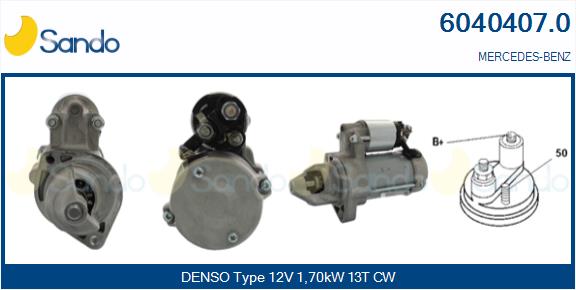 Motorino d'avviamento SANDO 6040407.0