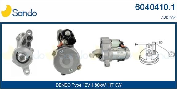 Motorino d'avviamento SANDO 6040410.1