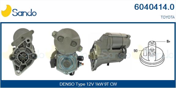 Motorino d'avviamento SANDO 6040414.0