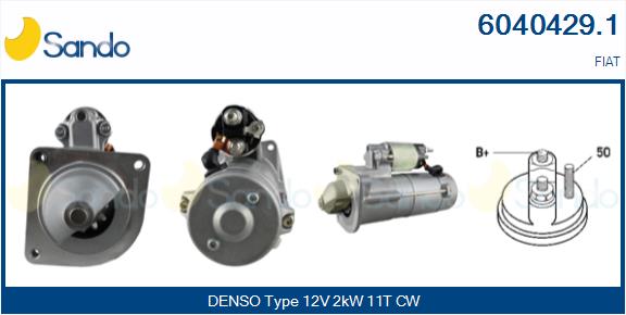  MOTORINO AVVIAMENTO (ORIGINALE) FIAT DUCATO 2.3 D 15-