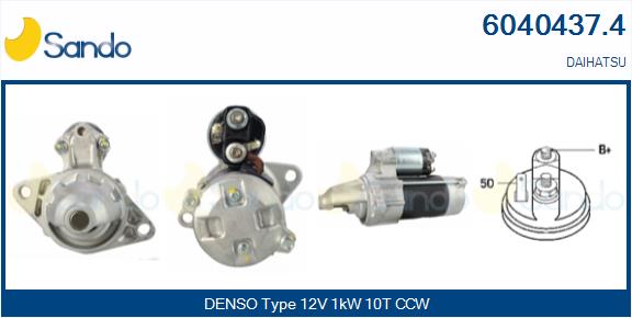 Motorino d'avviamento SANDO 6040437.4