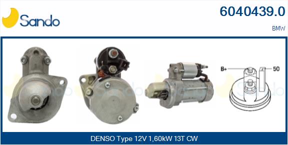 Motorino d'avviamento SANDO 6040439.0
