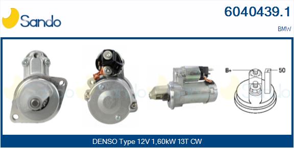 Motorino d'avviamento SANDO 6040439.1