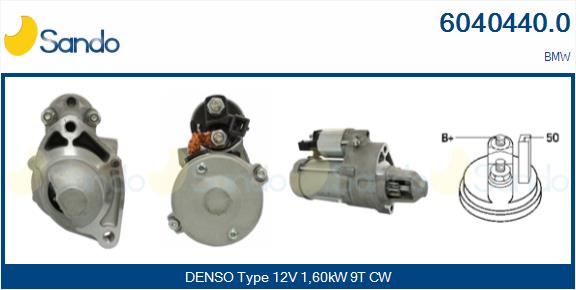 Motorino d'avviamento SANDO 6040440.0