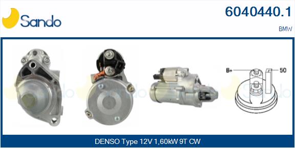 Motorino d'avviamento SANDO 6040440.1
