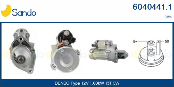 Motorino d'avviamento SANDO 6040441.1