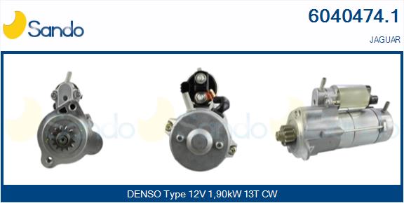 Motorino d'avviamento SANDO 6040474.1
