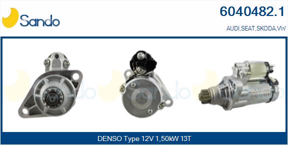 Motorino d'avviamento SANDO 6040482.1