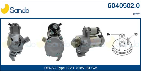 Motorino d'avviamento SANDO 6040502.0
