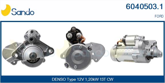 Motorino d'avviamento SANDO 6040503.1