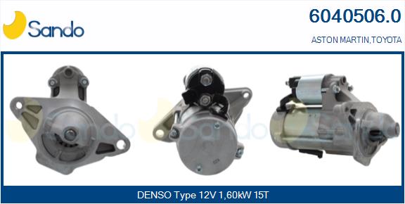 Motorino d'avviamento SANDO 6040506.0