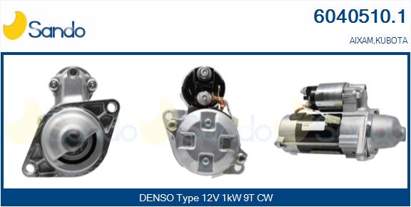 Motorino d'avviamento SANDO 6040510.1
