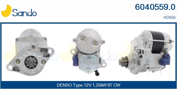 Motorino d'avviamento SANDO 6040559.0