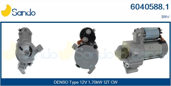 Motorino d'avviamento SANDO 6040588.1