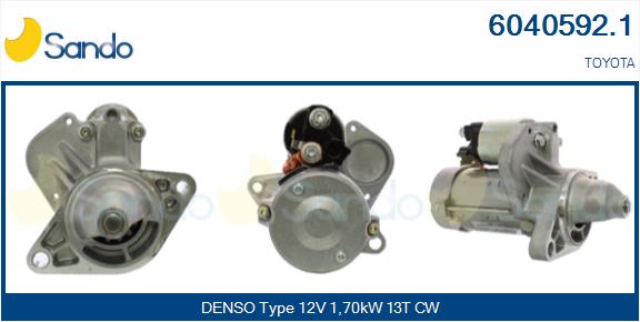 Motorino d'avviamento SANDO 6040592.1