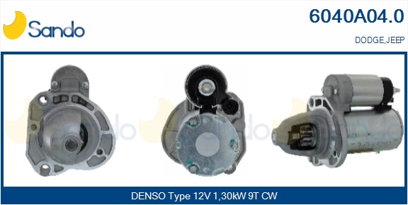 Motorino d'avviamento SANDO 6040A04.0