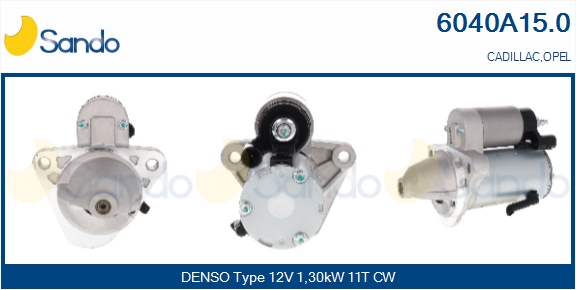 Motorino d'avviamento SANDO 6040A15.0