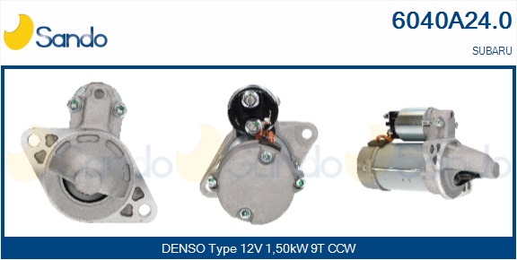 Motorino d'avviamento SANDO 6040A24.0