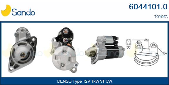  MOTORINO AVVIAMENTO (ADATTABILE) TOYOTA YARIS 1.3 -05