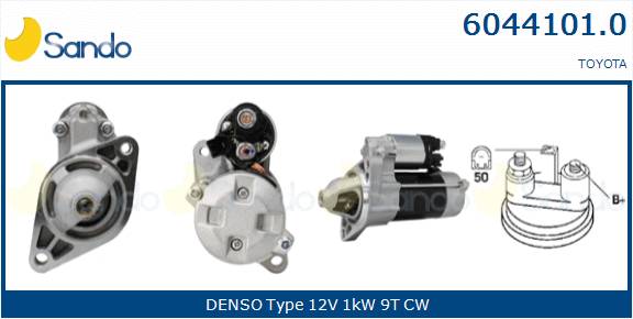  MOTORINO AVVIAMENTO (ADATTABILE) TOYOTA YARIS 1.3 -05