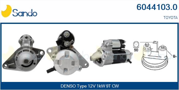  MOTORINO AVVIAMENTO (ADATTABILE) TOYOTA YARIS 1.3 -10