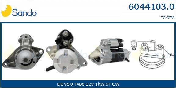  MOTORINO AVVIAMENTO (ADATTABILE) TOYOTA YARIS 1.3 -10