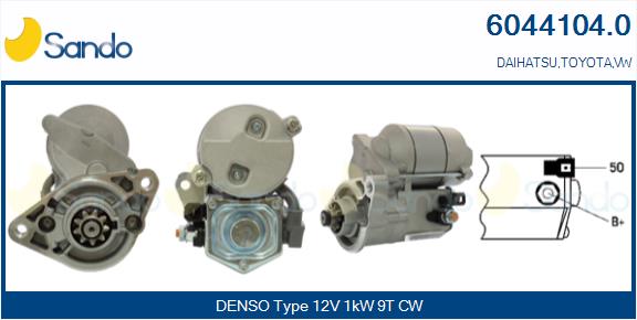 Motorino d'avviamento SANDO 6044104.0