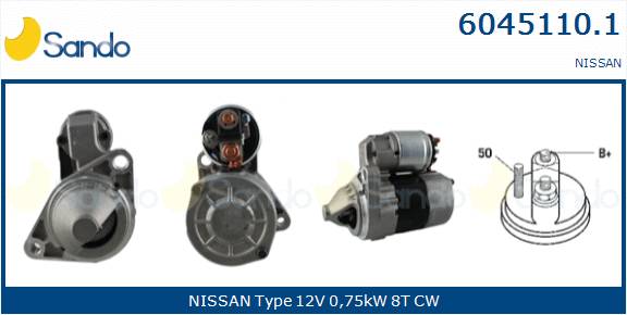  MOTORINO AVVIAMENTO (ORIGINALE) NISSAN MICRA 1.2 03-