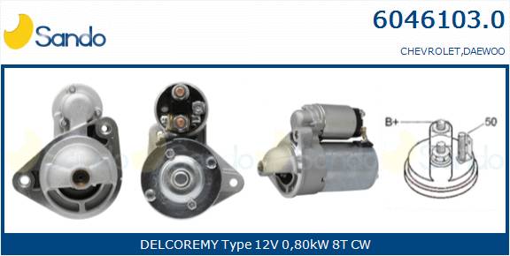  ALTERNATORE (ADATTABILE) CHEVROLET SPARK 1.0 10-